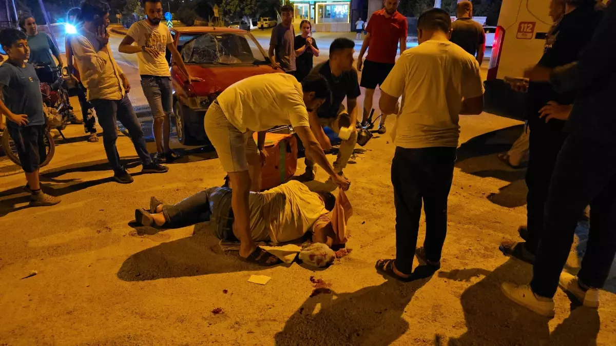 Kozan'da Motosiklet Kazası: Sürücü Yaralı