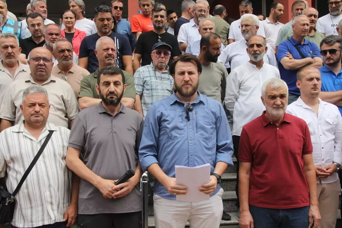 Kocaeli'de Dergiye Suç Duyurusu