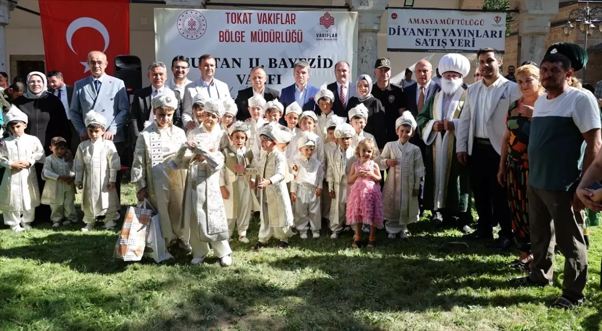 Amasya'da Sünnet Şöleni Düzenlendi