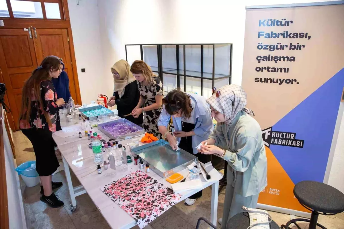 Bursa'da Kültür Fabrikası: 23 Farklı Atölye ile Sanatseverlere Kapı Aralıyor