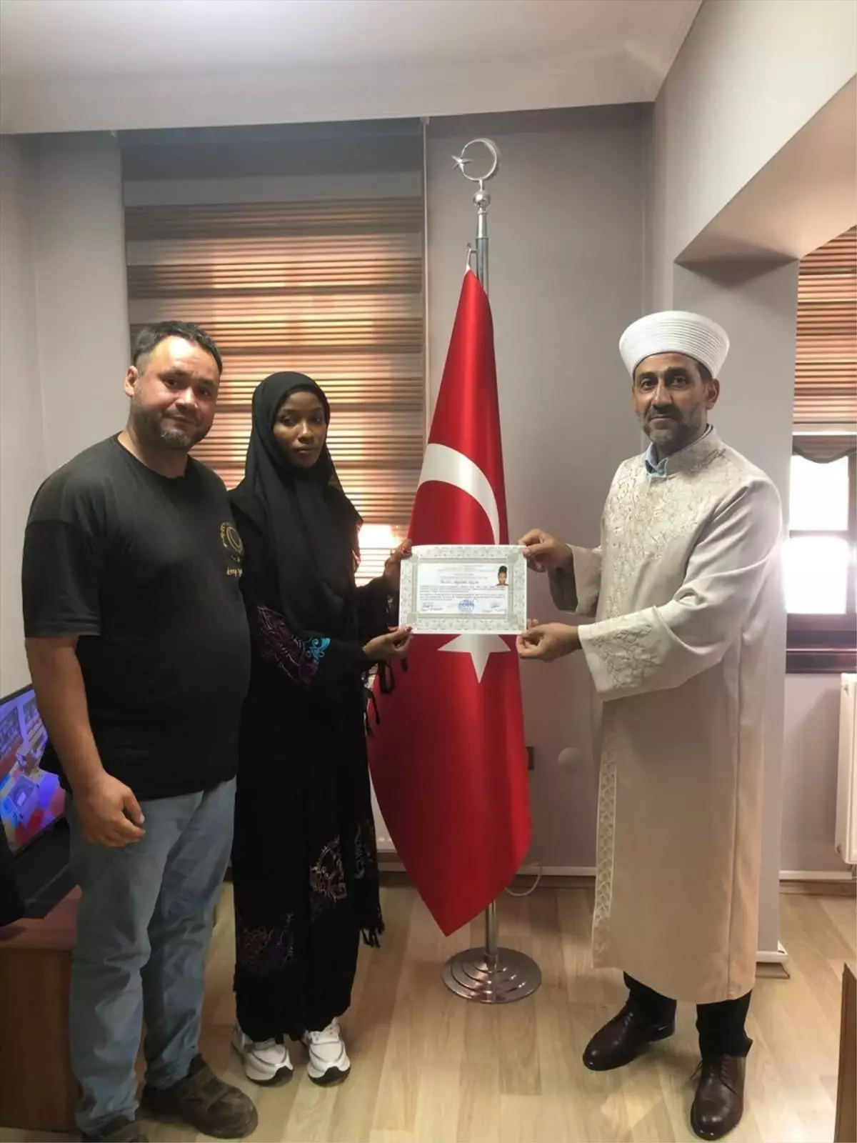 Kongo Kadını Müslüman Oldu