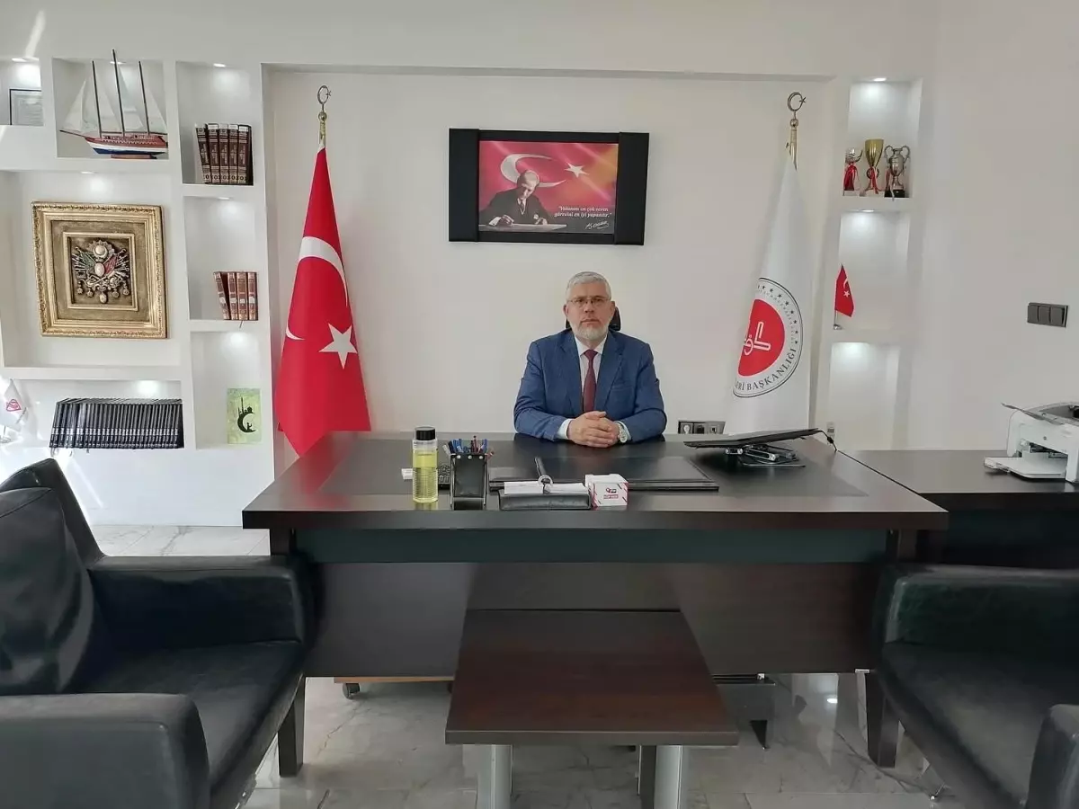 Dr. Fikri Göncü Türkeli İlçe Müftülüğü'nde