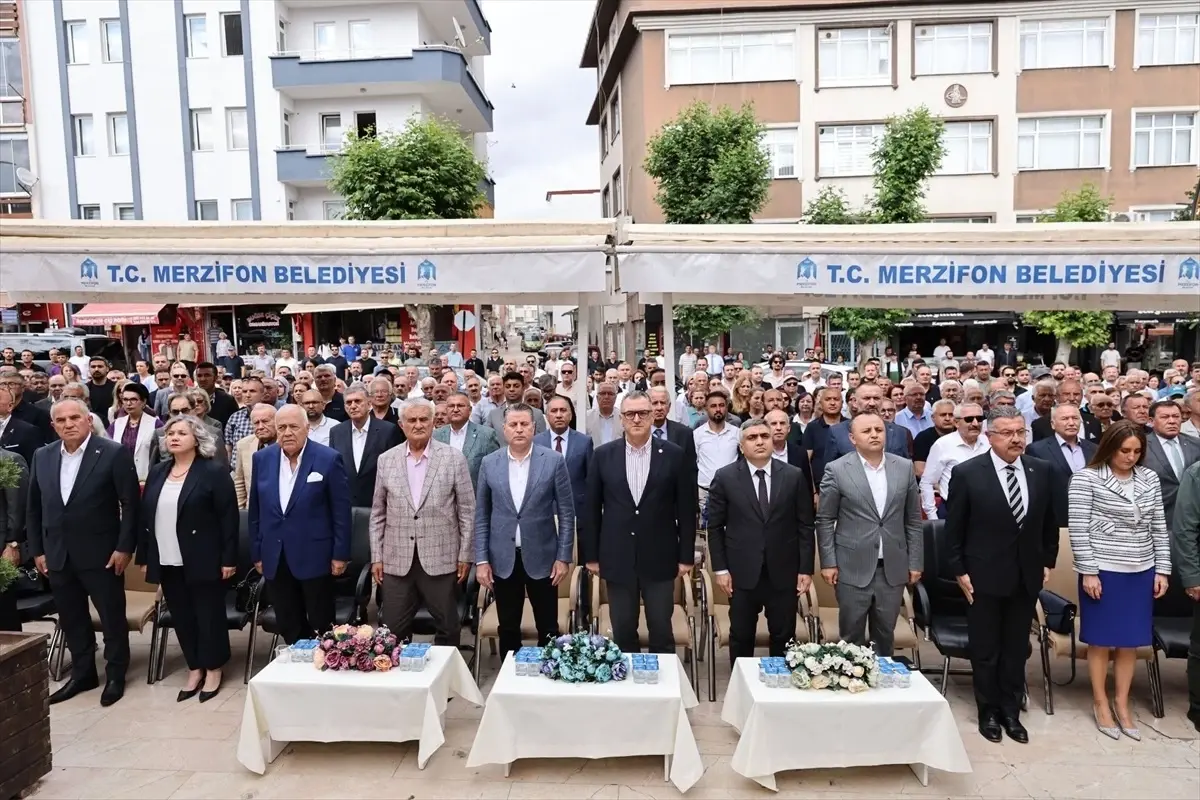Merzifon'da Su Projesi İçin Sözleşme İmzalandı