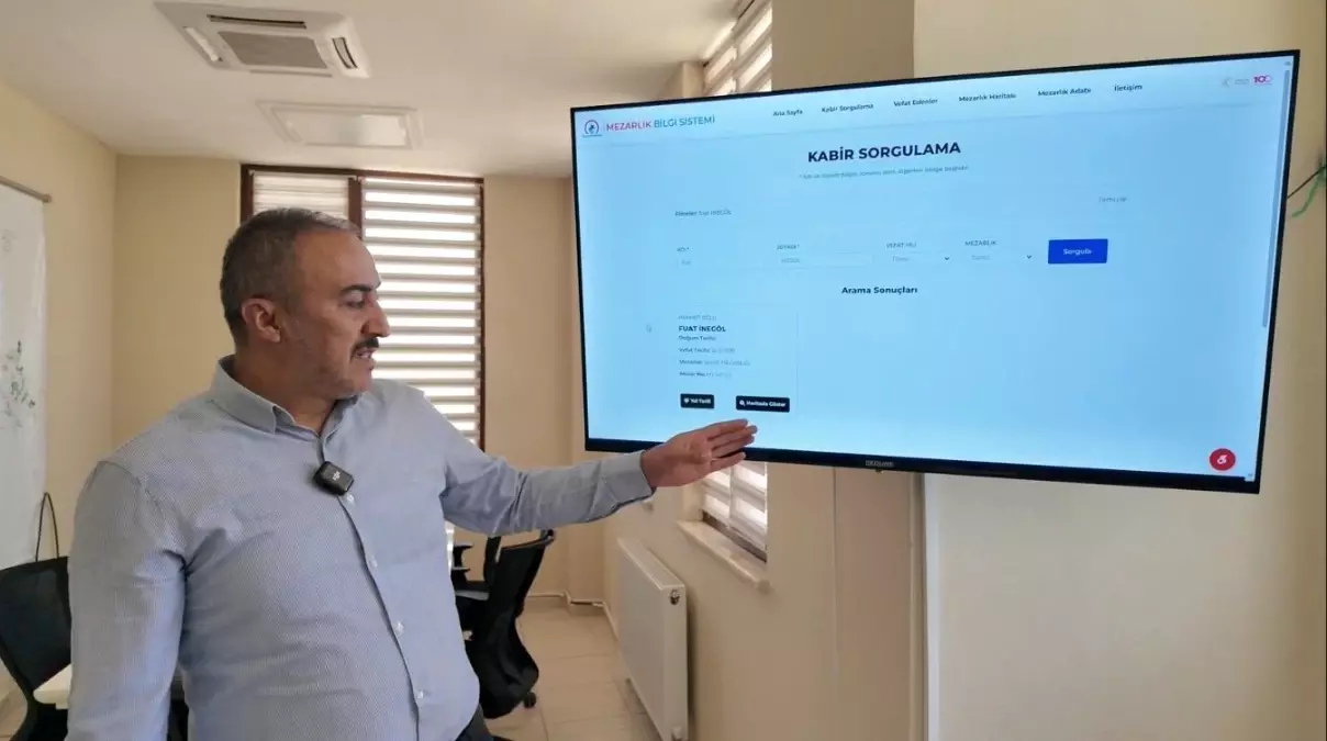Düzce Belediyesi'nden Yenilenen Mezarlık Bilgi Sistemi ile Kolay Erişim