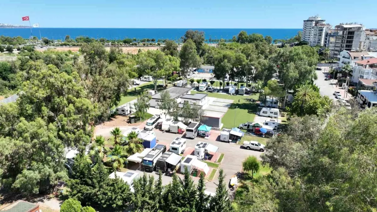 Antalya'da Karavan Park'a Yoğun İlgi