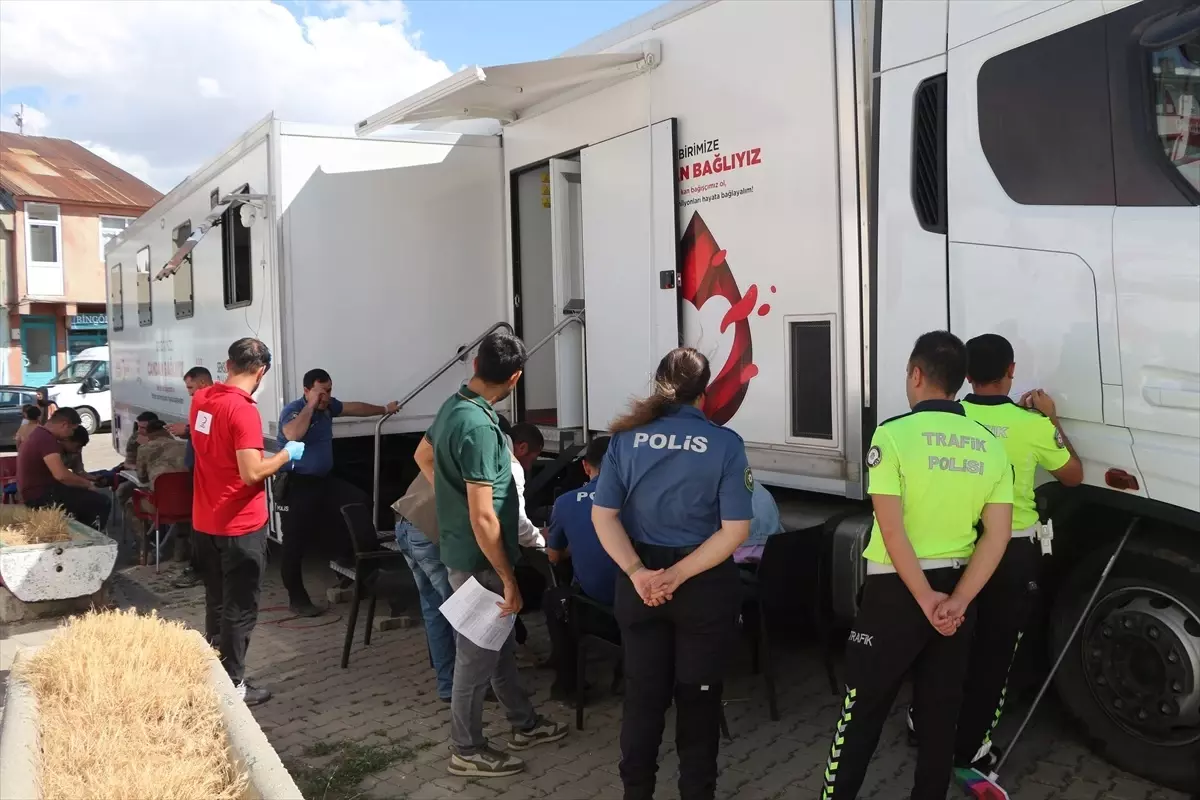 Bingöl'de Kan Bağış Kampanyası