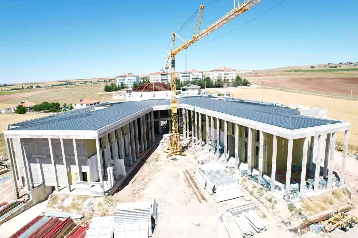 Nevşehir'de Devlet Bahçeli'nin Cemevi İnşaatı Devam Ediyor