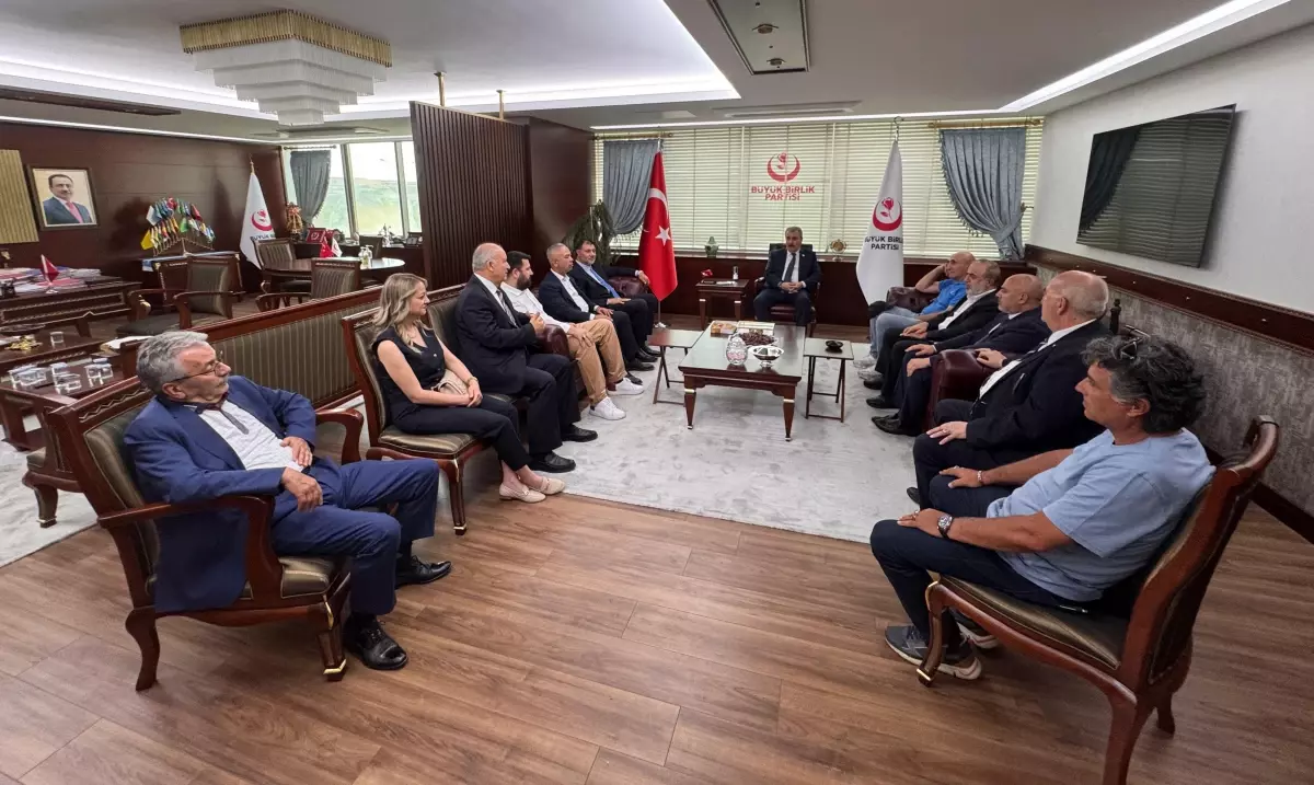 Alevi Birlik Grubu BBP'yi Ziyaret Etti