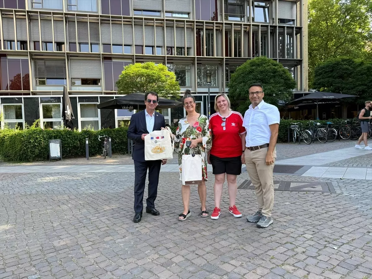 Dicle Üniversitesi'nden Hamburg'a Ziyaret