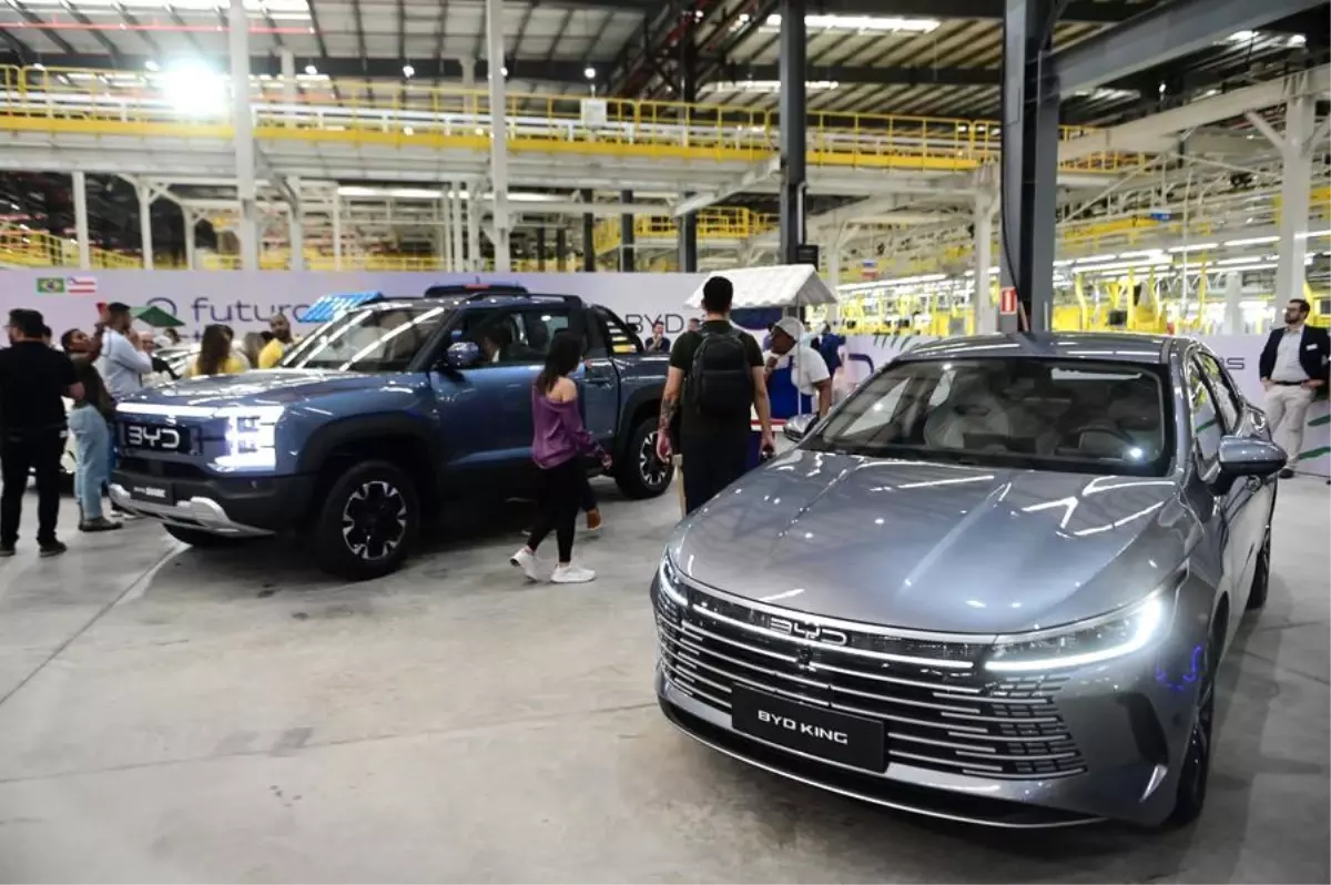 BYD, Brezilya'da İlk Aracını Üretti