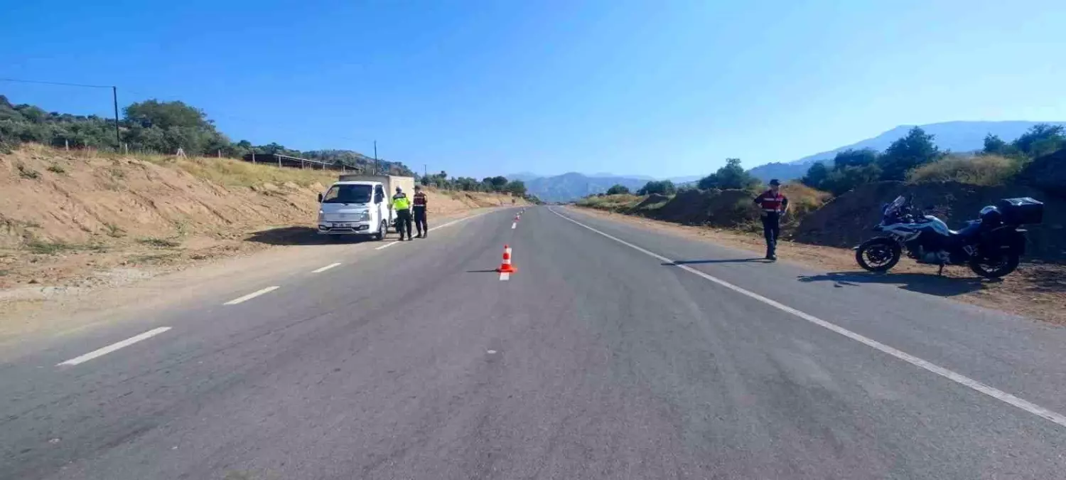 Köşk'te Drone Destekli Trafik Denetimi
