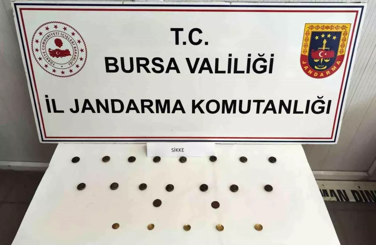 İnegöl'de Tarihi Eser Taciri Yakalandı