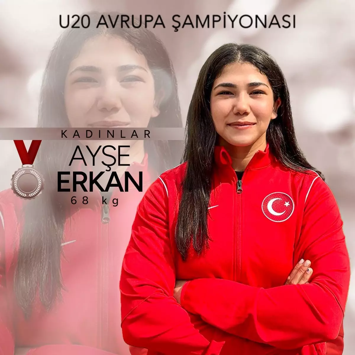 Ayşe Erkan Bronz Madalyayı Kaptı