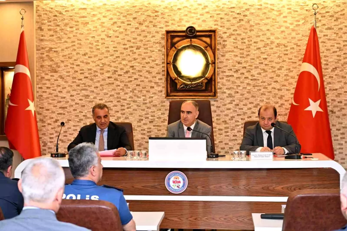 Bağımlılıkla Mücadele Toplantısı Yapıldı