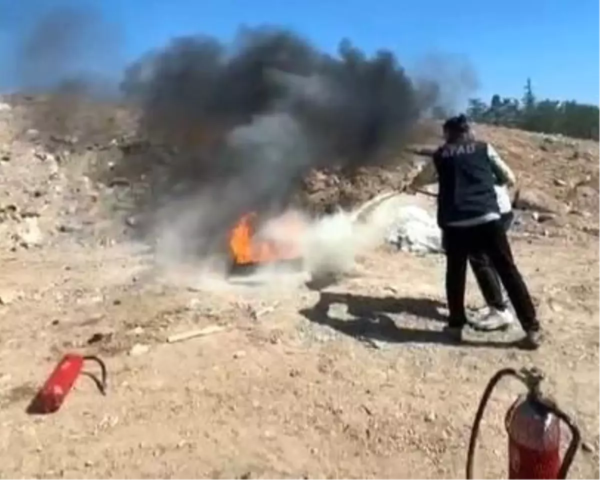 Eskişehir'de Afet Farkındalık Eğitimi ve Yangın Tatbikatı