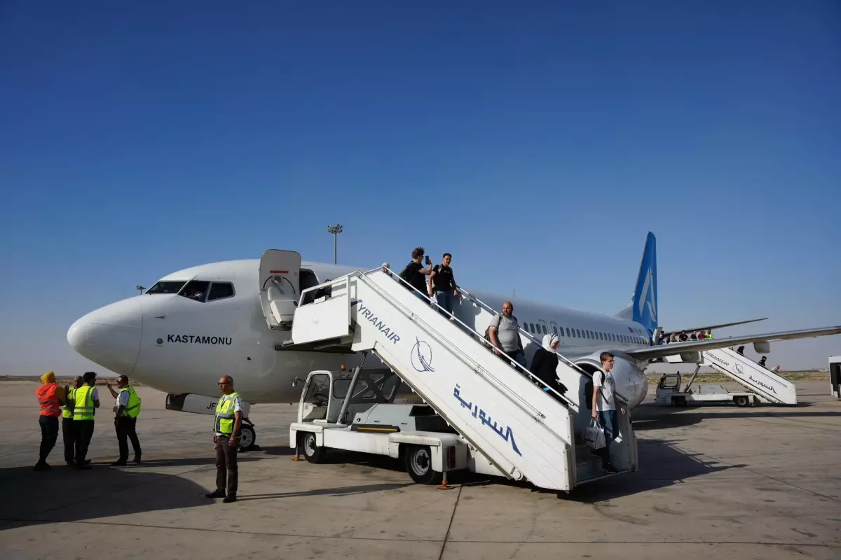 Ankara'dan Şam'a İlk Uçuş Gerçekleşti