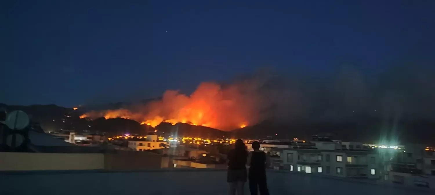 Hatay'da Orman Yangını Büyüyor