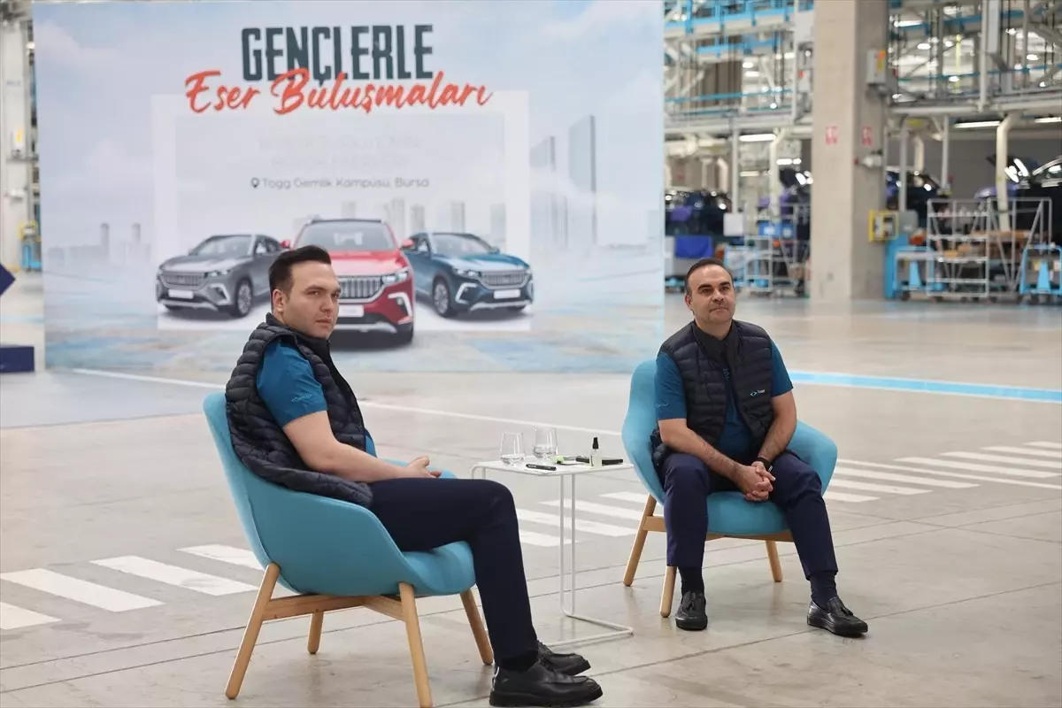 Gençlerle Eser Buluşmaları Togg'da