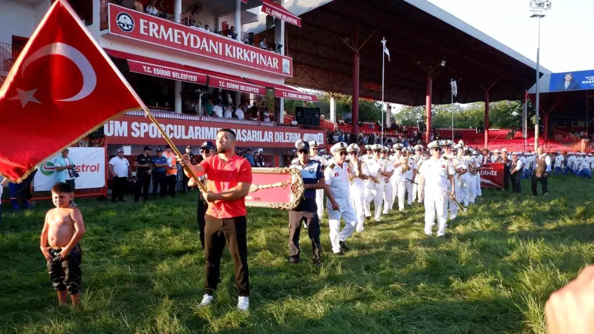 664. Tarihi Kırkpınar Yağlı Güreşleri'nin Açılış Töreni Gerçekleşti