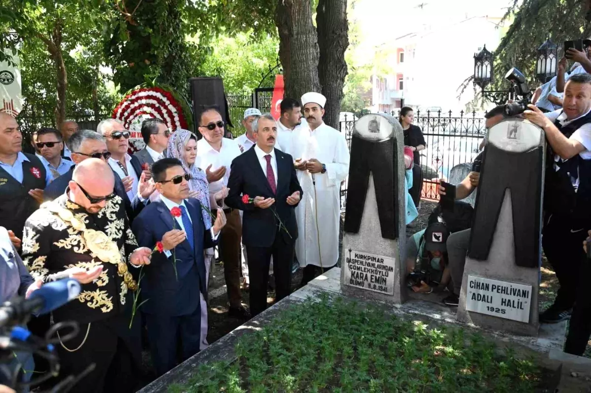 Kırkpınar Yağlı Güreşleri Ağa Karşılama Töreni Coşkuyla Gerçekleşti