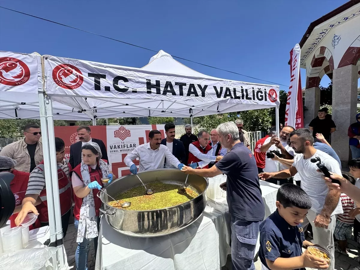 Hatay'da Aşure İkramı