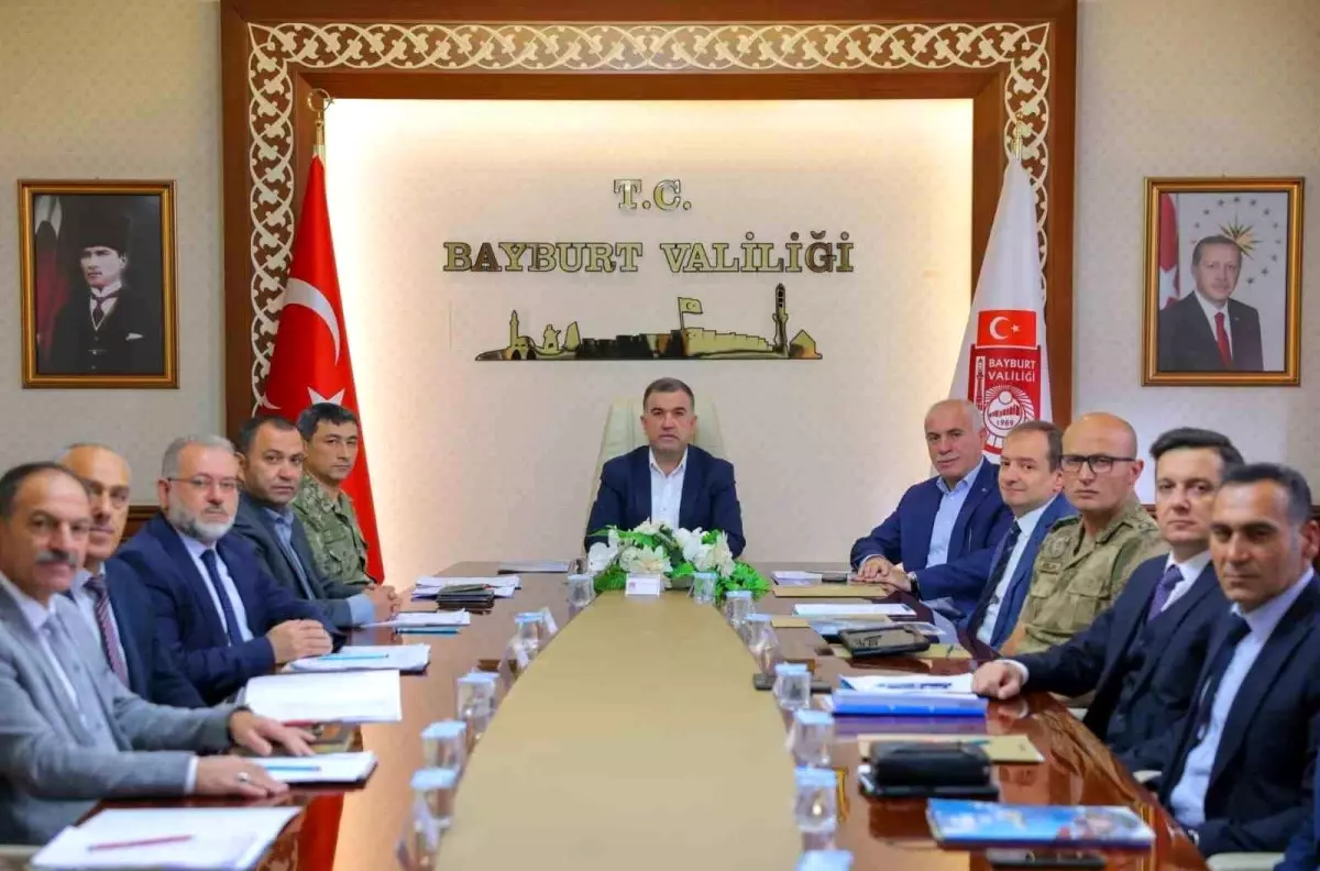 Bayburt'ta 15 Temmuz ve Dede Korkut Şöleni Toplantısı