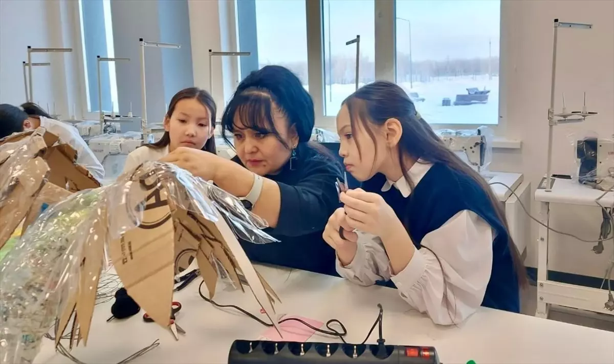 Koyandı'da Sanat ve Atık Eğitimi