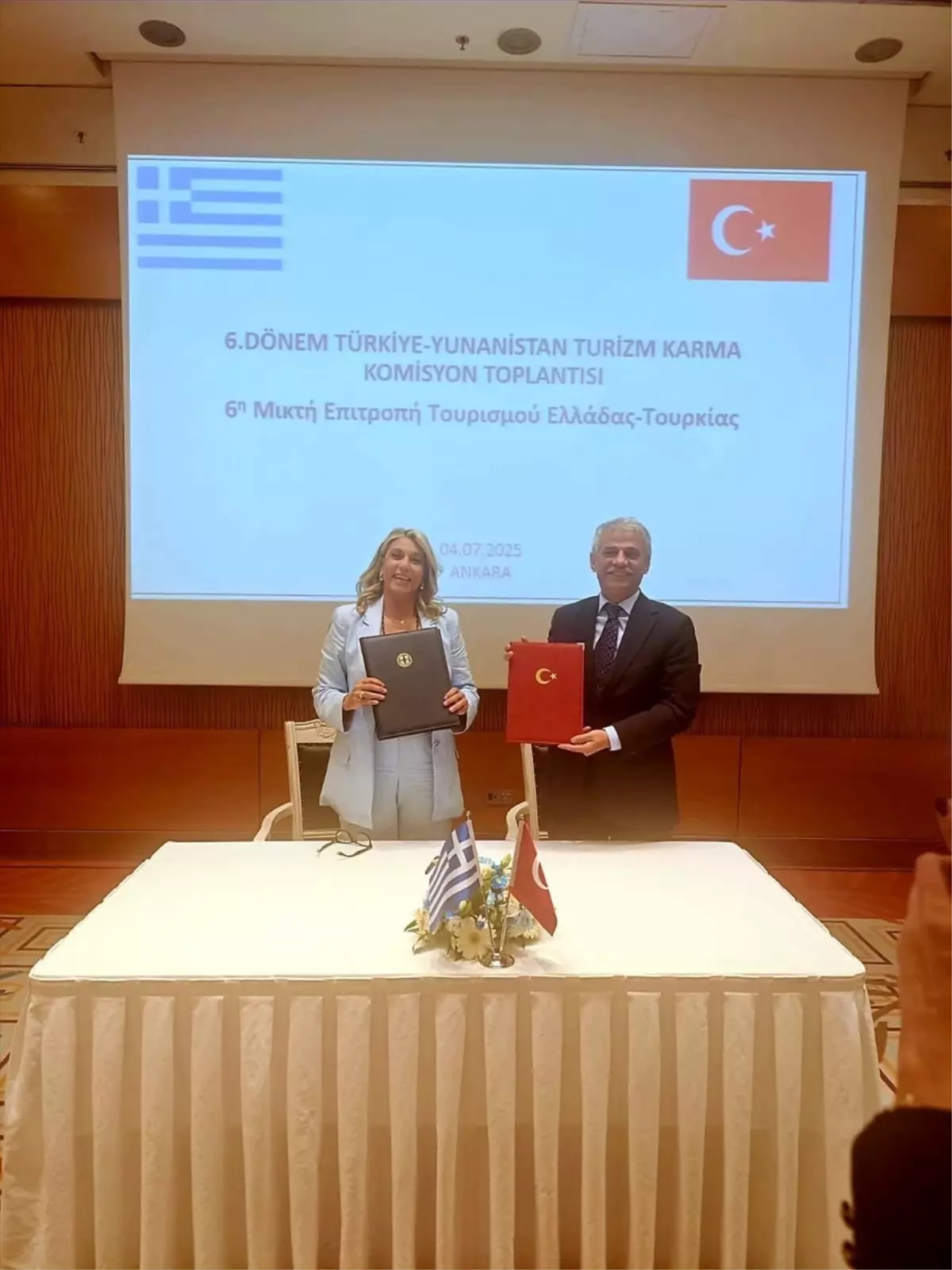 Türkiye-Yunanistan Turizm Protokolü İmzalandı