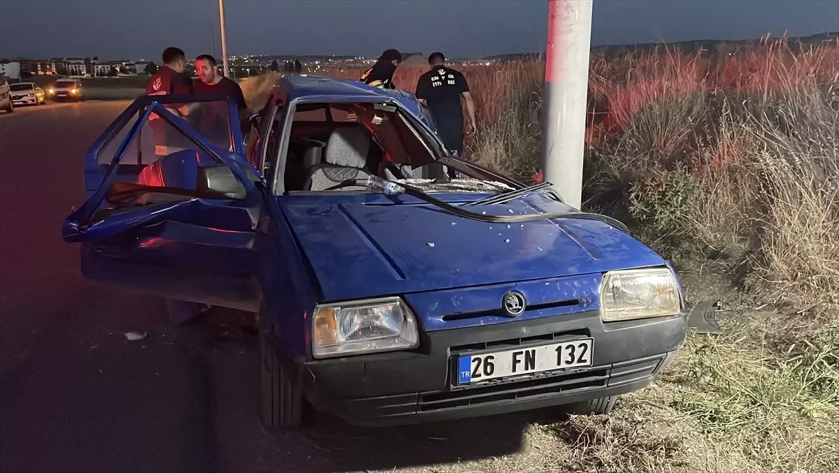 Eskişehir'de trafik kazası: 4 yaralı