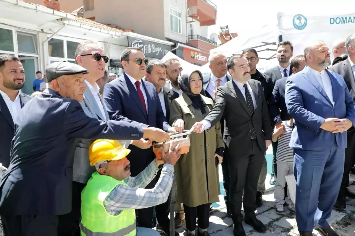 Domaniç'te Yeni Camii Temeli Atıldı
