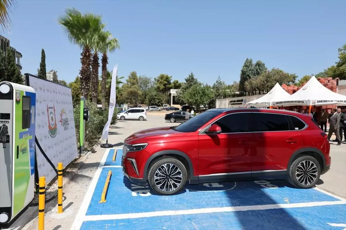 Şanlıurfa'da 13 Elektrikli Şarj İstasyonu Kuruldu