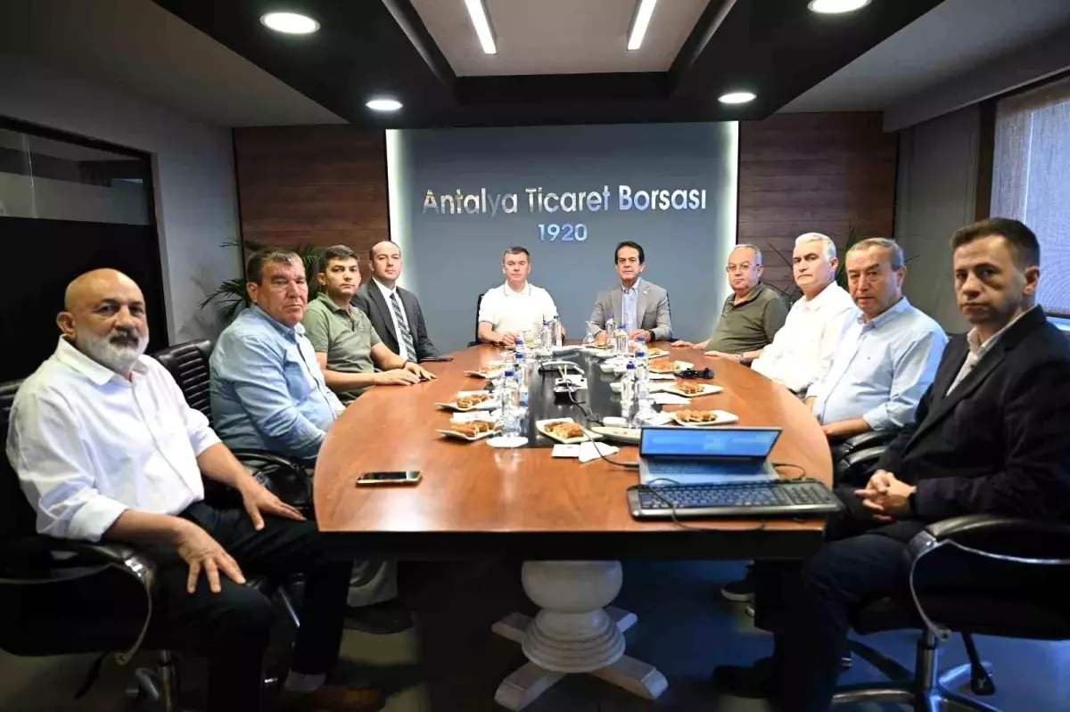 Tataristan Tarım Bakanı Antalya'da