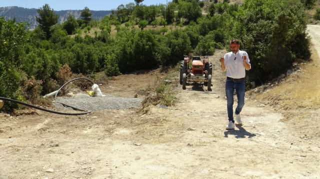 Emekli olup döndüğü memleketinin su sıkıntısını çözdü