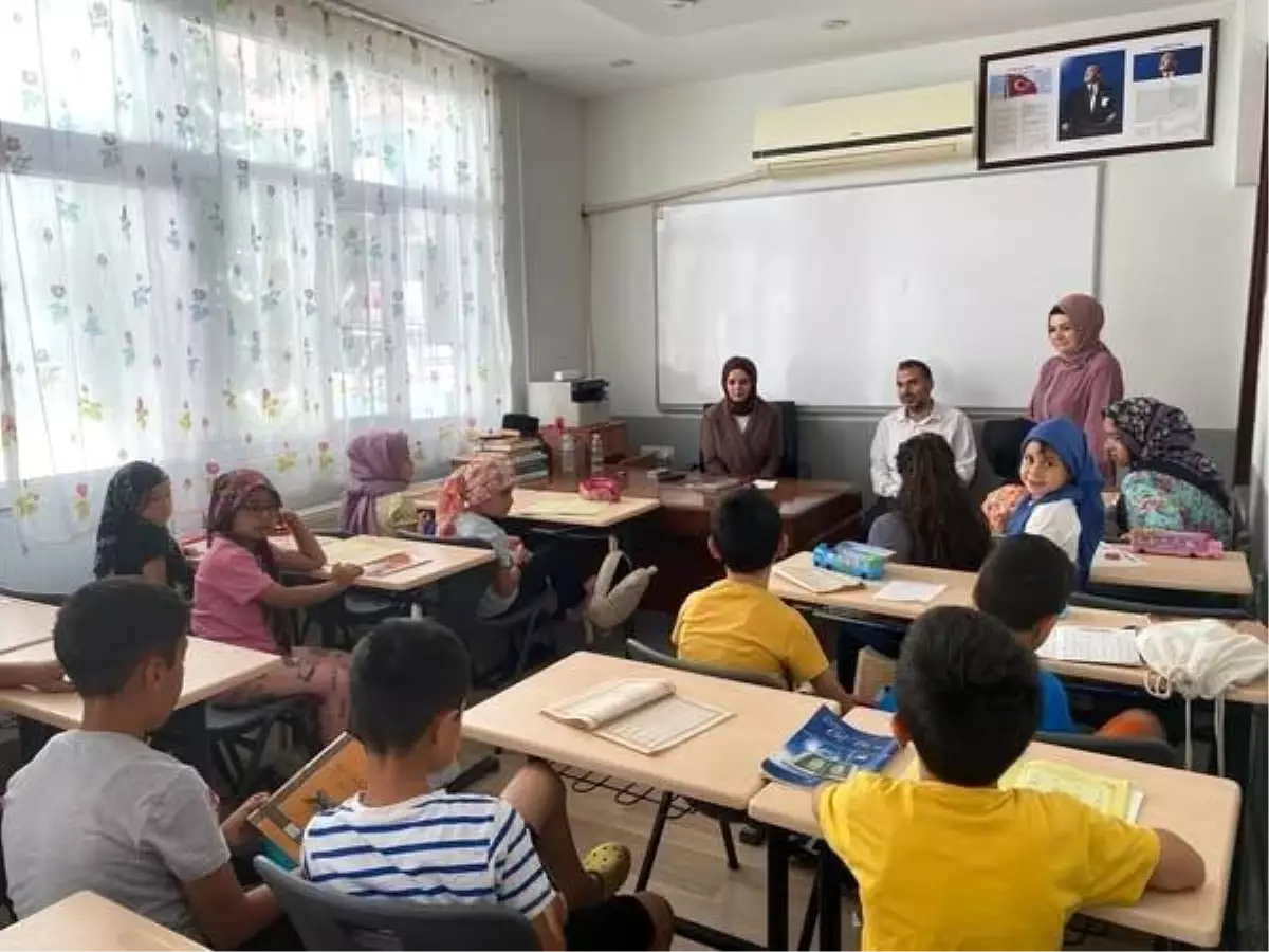 Kaymakam Bayguş'tan Kur'an Kursu Ziyareti