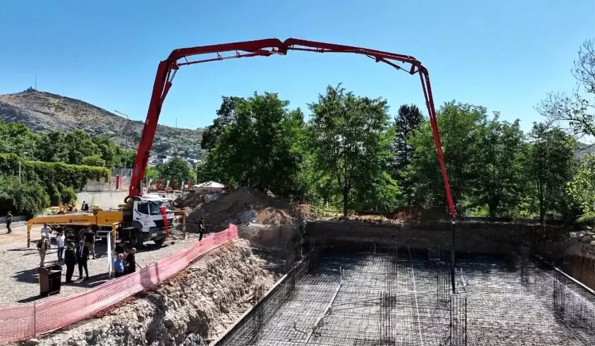 Tunceli'de Yeni Polisevi Temeli Atıldı