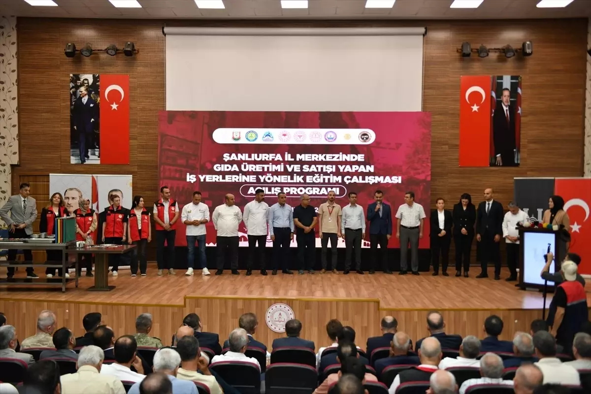 Şanlıurfa'da Gıda Eğitimi Başladı
