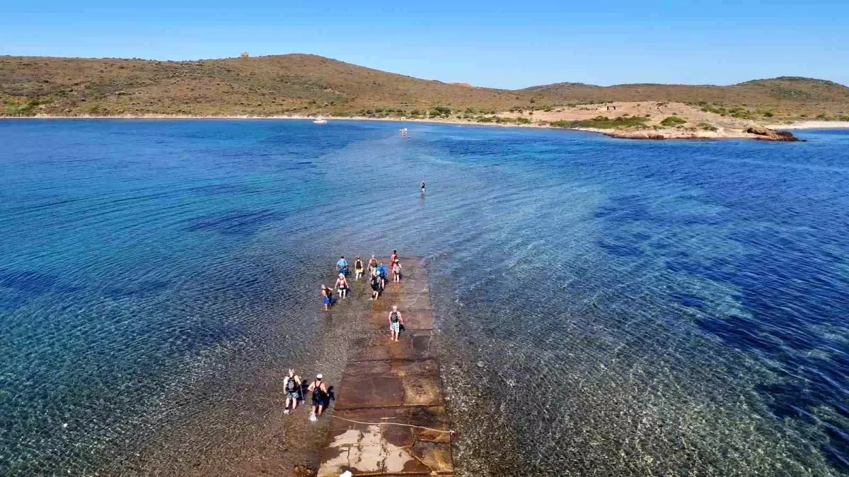 Cunda'dan Maden'e Denizden Yürüyüş