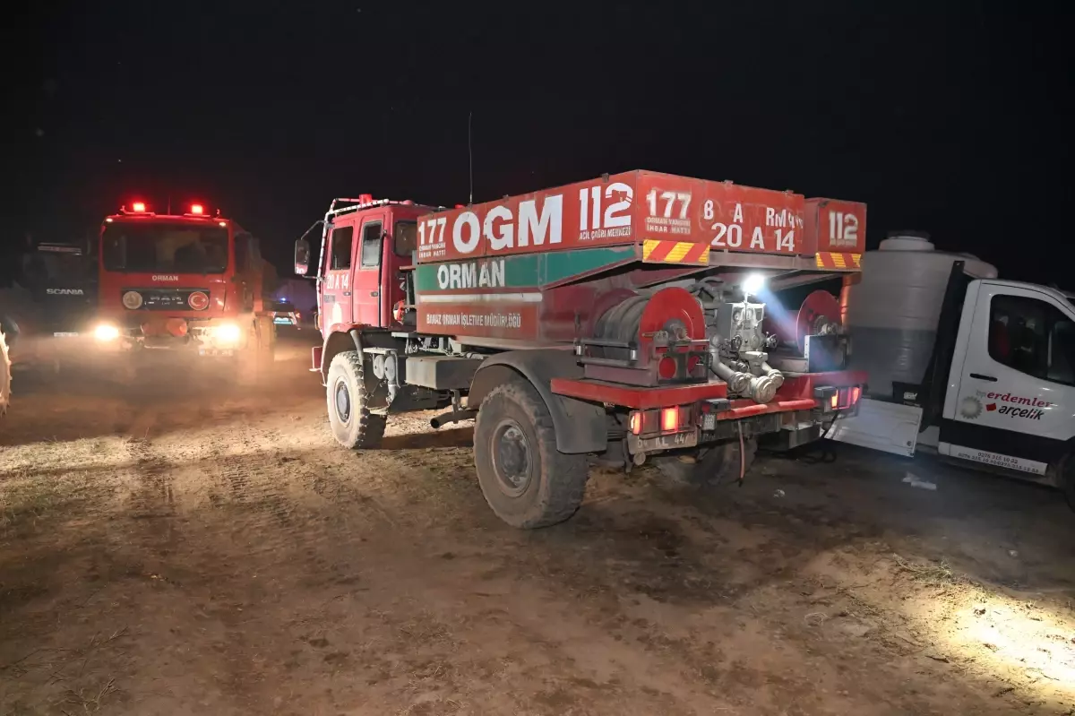 Uşak'taki Yangınlar Kontrol Altında