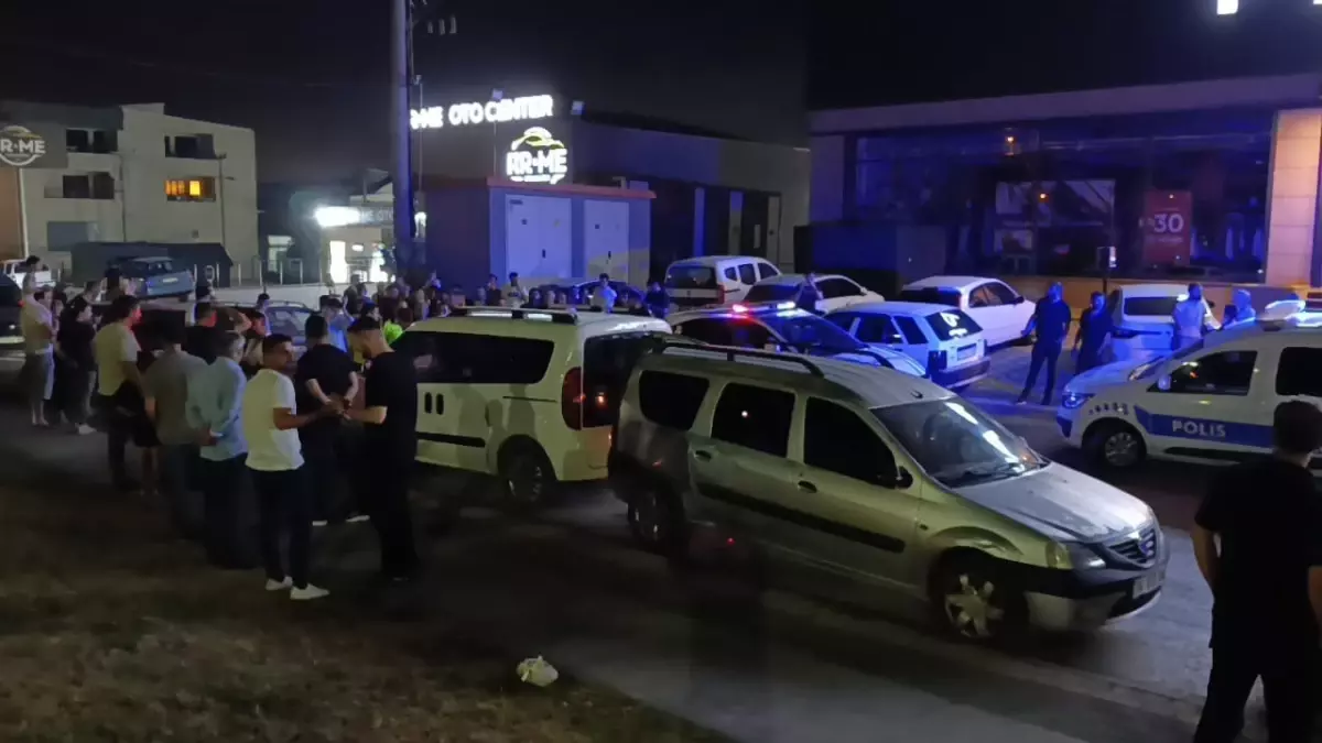 İnegöl'de Alkol Etkisiyle Kaza