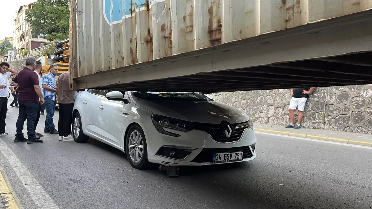 Körfez'de TIR Kazası