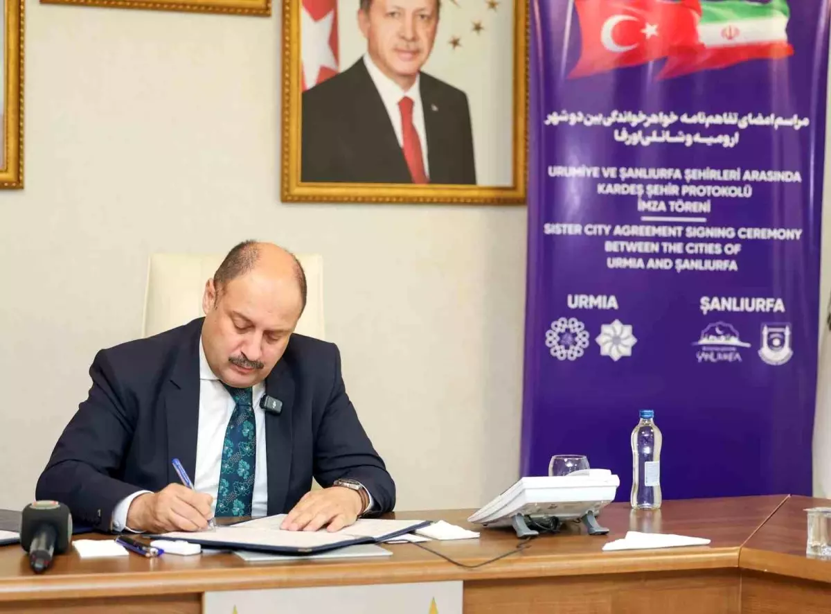 Şanlıurfa ve Urumiye Arasında Kardeş Şehir Protokolü İmzalandı
