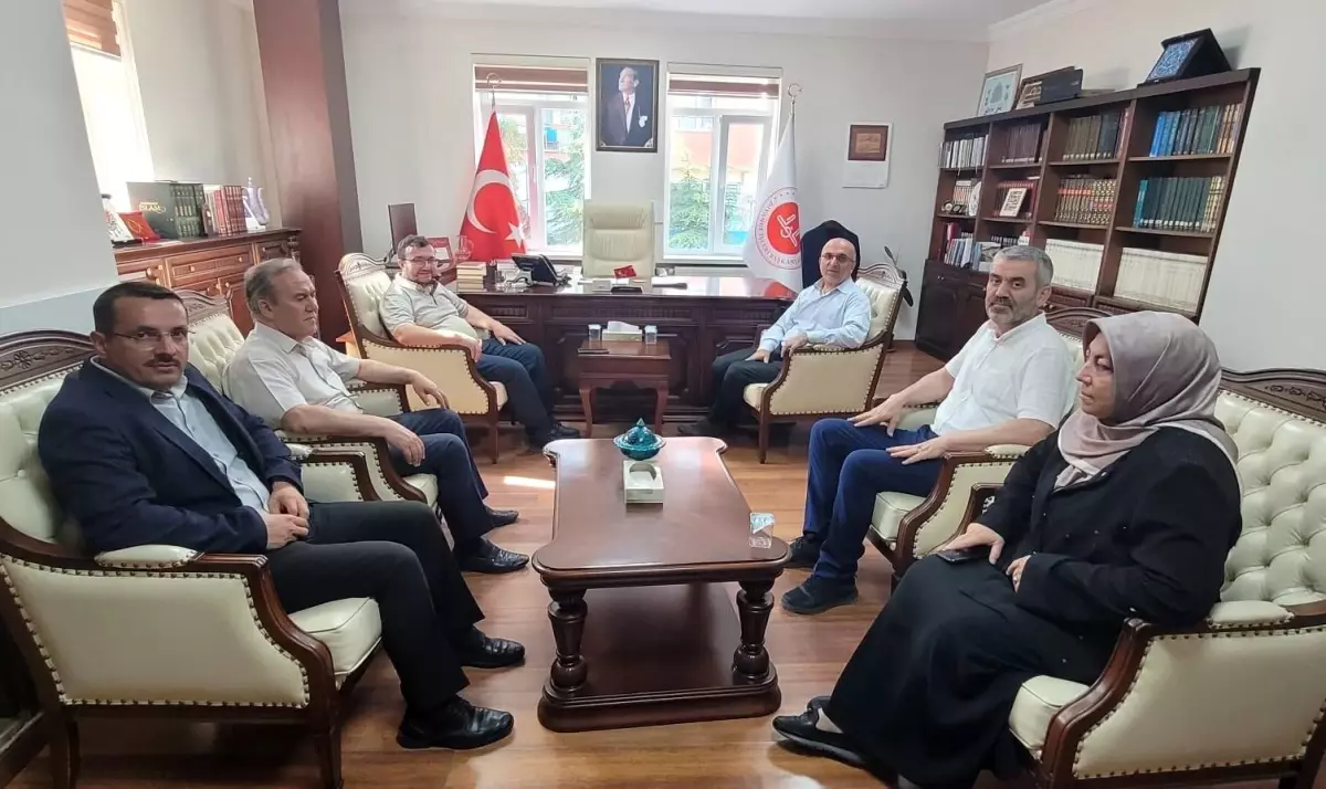 Diyanet'ten Hac Daire Başkanı Ziyareti