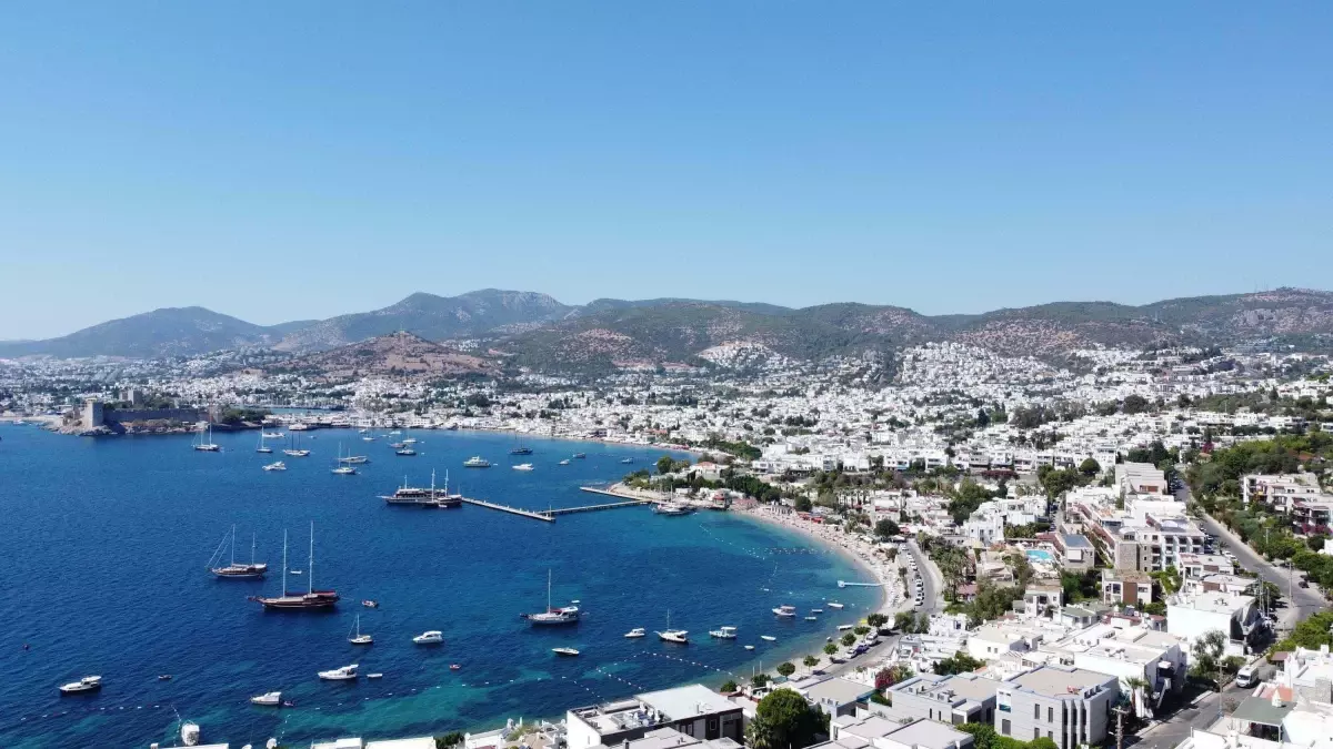 Bodrum'a Yabancı Turist Akını