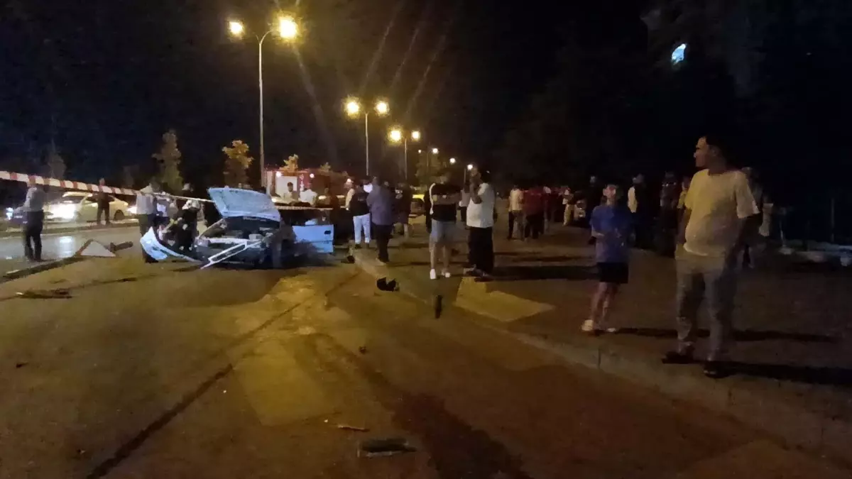 Gaziantep'te Zincirleme Kaza Sonrası Kavga