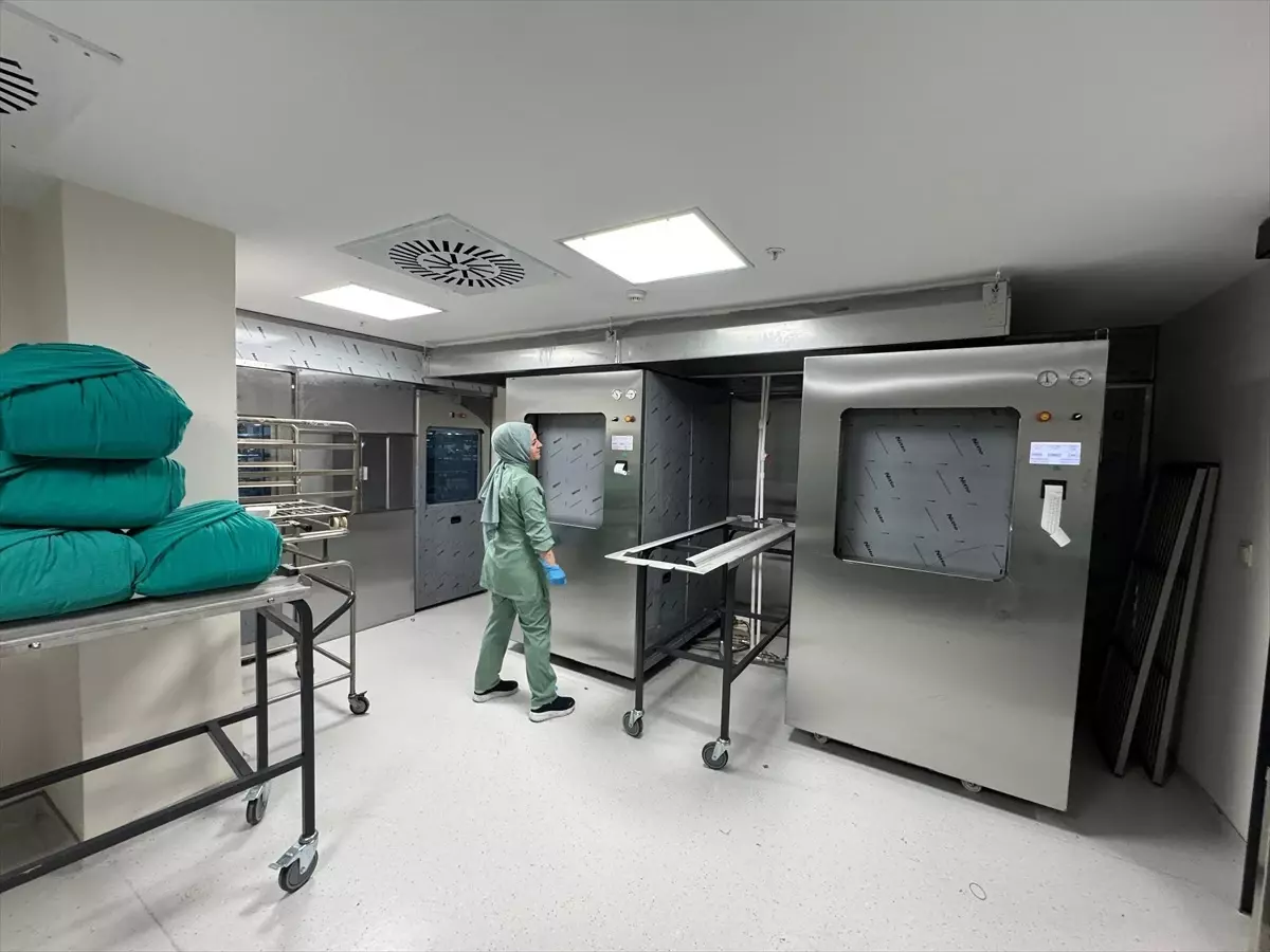 Diyarbakır Hastanesinde Sterilizasyon Birimi Yenilendi