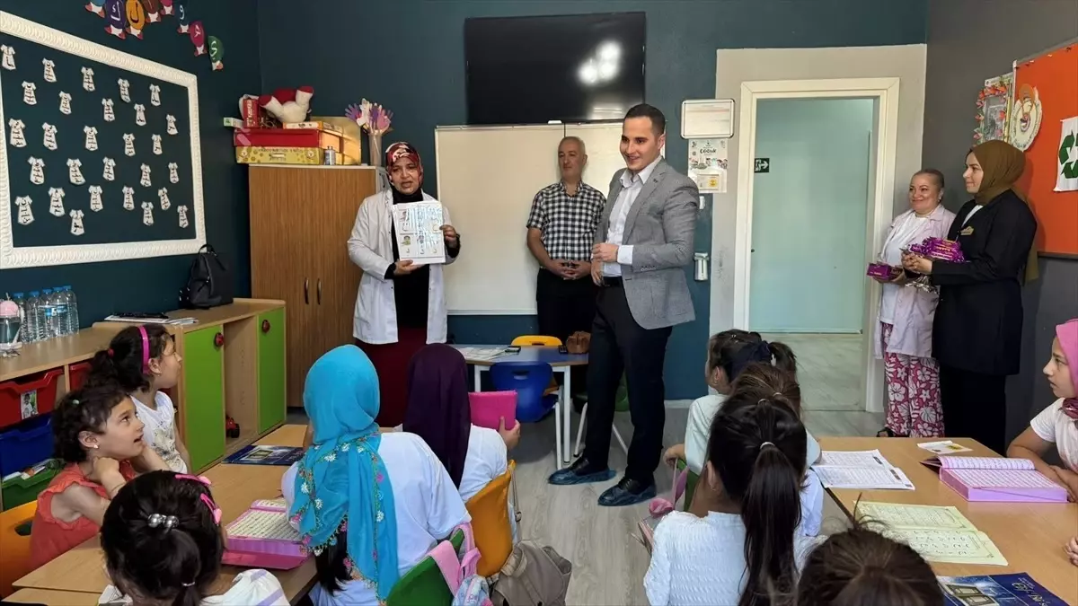 Kaymakam Beyazıt, Yaz Kur'an Kurslarını Ziyaret Etti