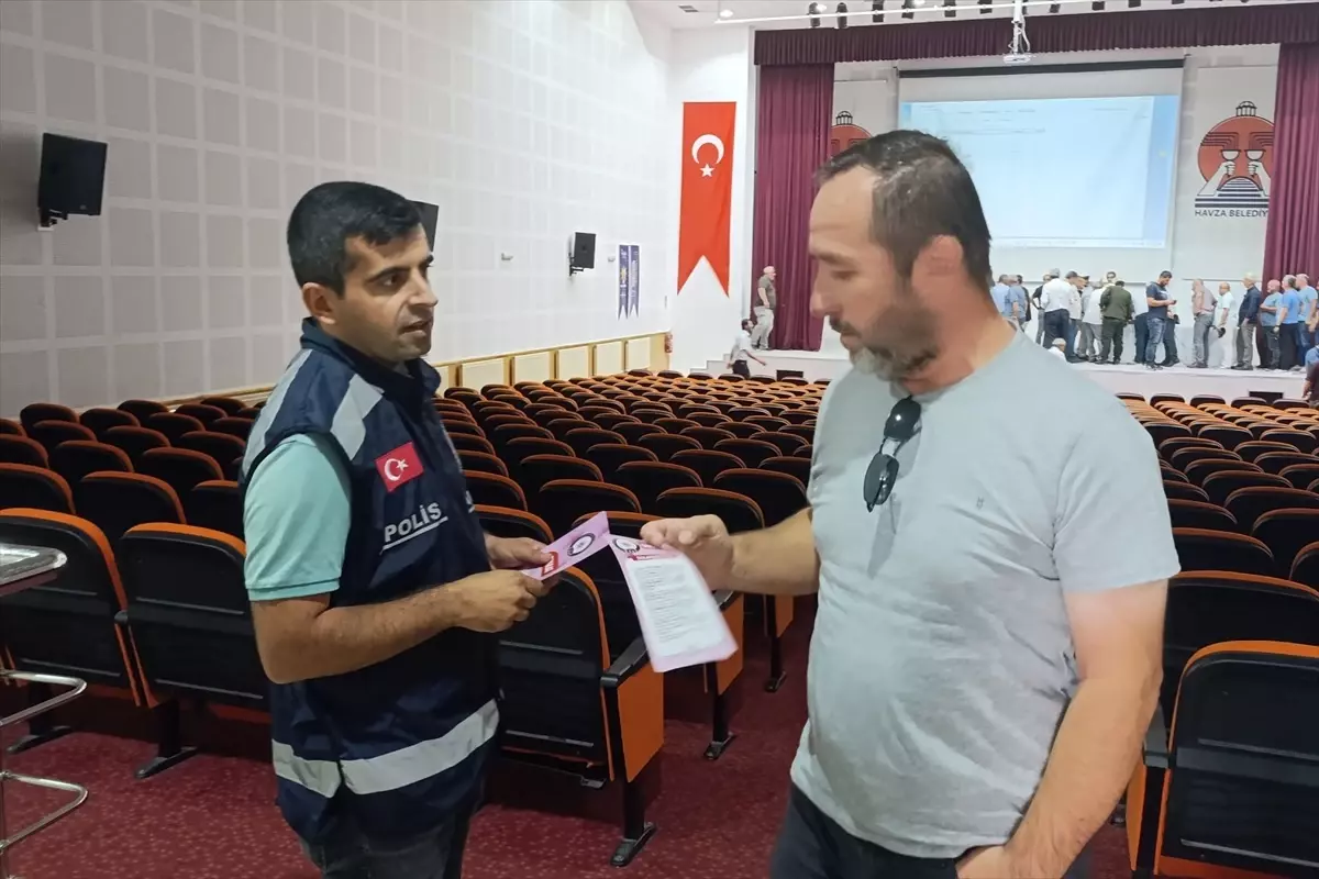 Havza'da Şoförlere Trafik Eğitimi