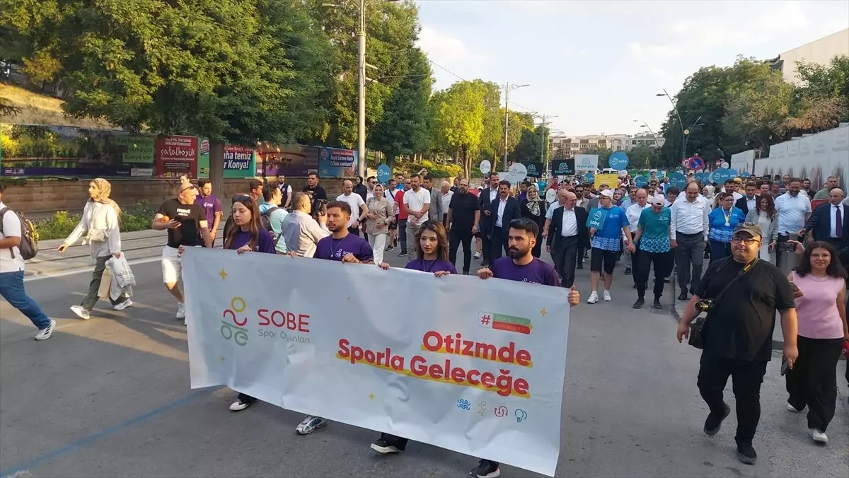 Konya'da Otizm Spor Oyunları Başladı