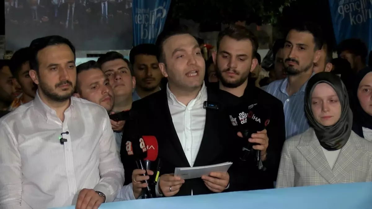 AK Parti Gençlik Kolları Ayasofya için yürüdü