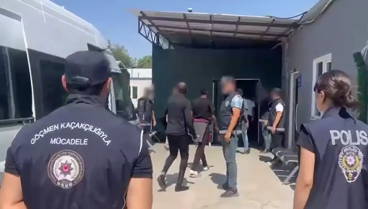 Denizli'de Göçmen Kaçakçılığı Operasyonu